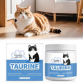 Cat Taurine Powder Supplement Eye & Heart Health Support, Essential Feline Nutrition Natural Pet Vitamins for Kittens Adult Cats