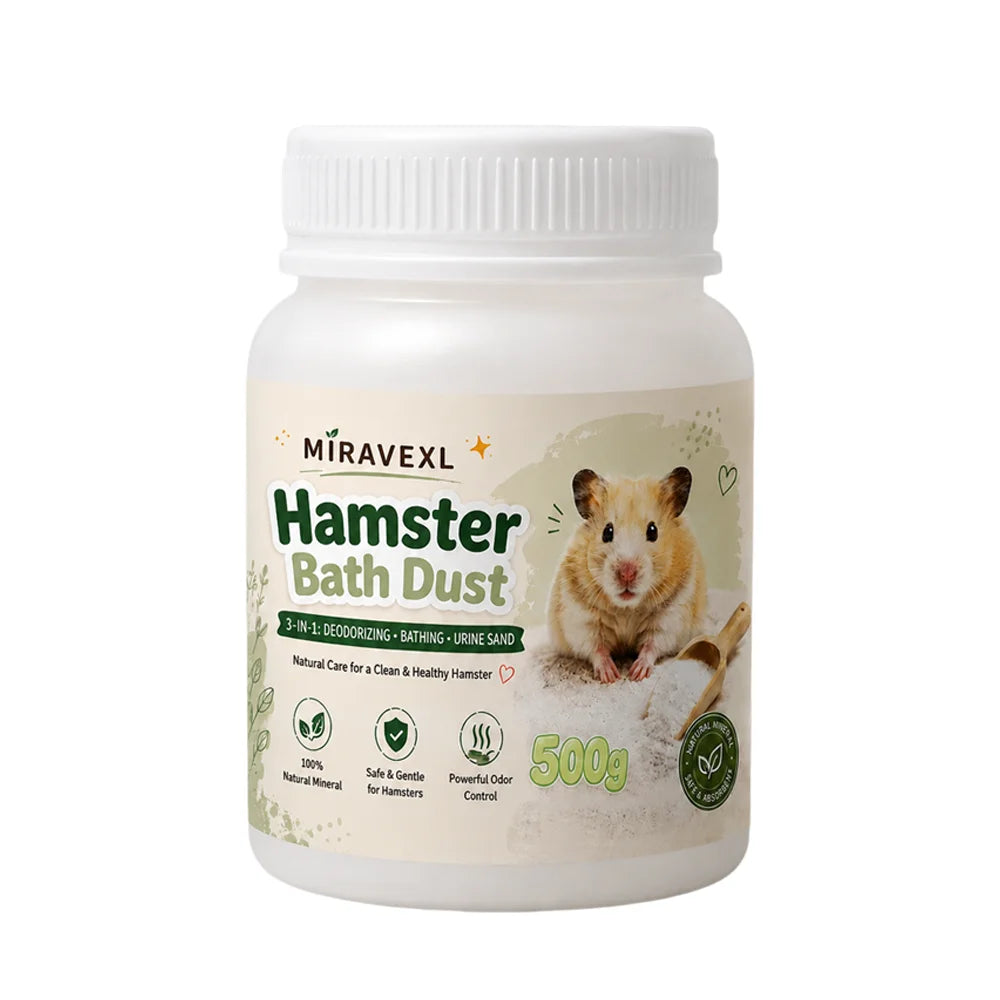 Hamster Bath Dust Sand Deodorizing Urine Sand for Chinchilla Gerbil Small Pet ToiletOdor Control Bedding Soft Safe Natural
