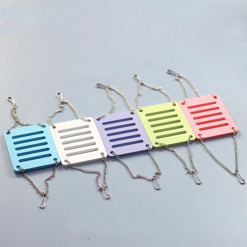 Rainbow Swing Hamster Molar Toy With Bridge And Seesaw