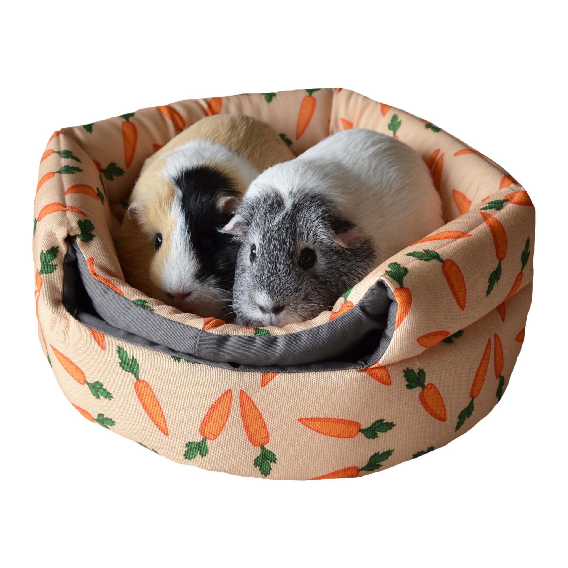Cozy Cotton Bunny Guinea Pig Winter Nest