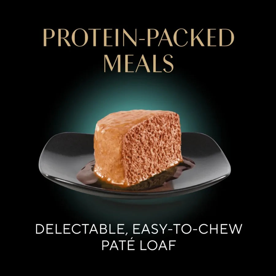 Perfect Portions Wet Cat Food Variety Pack Pate for Indoor Cats, 2.6 Oz Twin-Pack Trays in Assorted Flavors, Grain-Free, High M