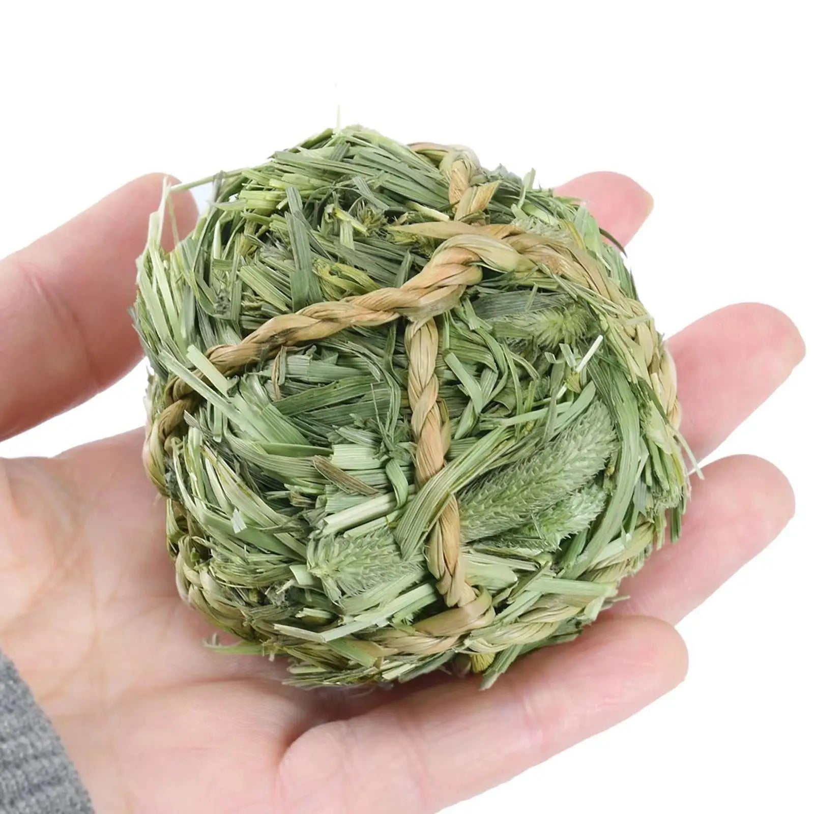 Chew Toy Bite Grind Toy, Small Animals Molar Toys, Timothy Grass Hay Ball
