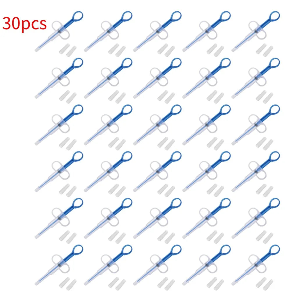 Pet Medicine Syringe Tablet Pill Gun Piller Push Dispenser Medicine Water Milk Syringe Dog Cat Feeder Tools Dog Cat Accessories