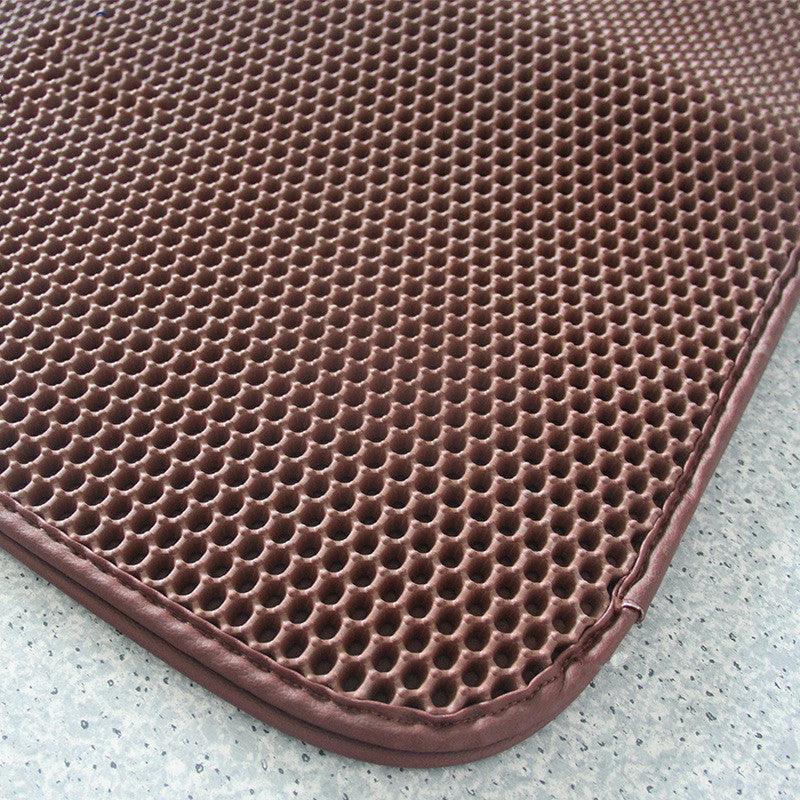 Double Layer Splashguard Cat Litter Filter Mat