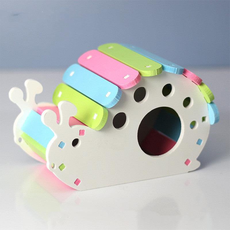 Rainbow Swing Hamster Molar Toy With Bridge And Seesaw