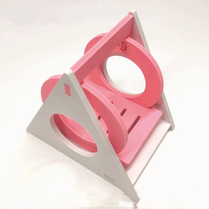Rainbow Swing Hamster Molar Toy With Bridge And Seesaw