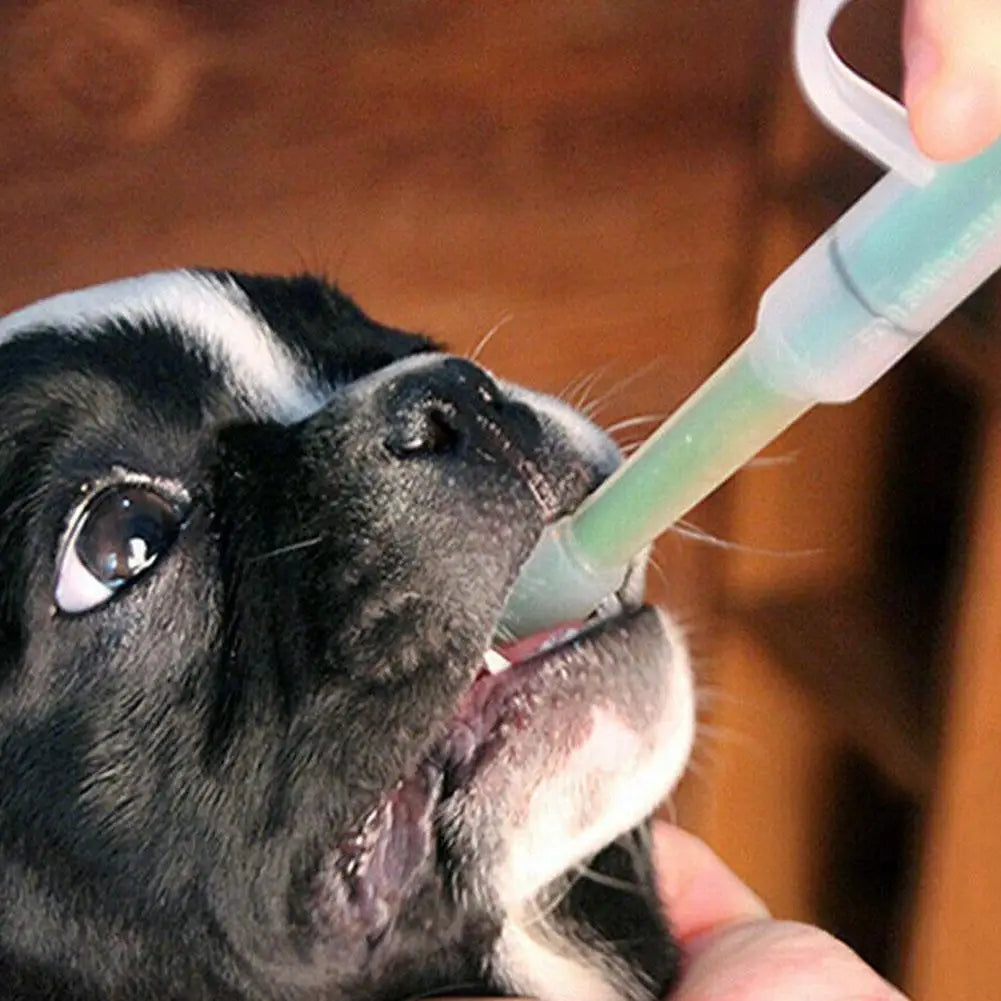 Pet Medicine Syringe Tablet Pill Gun Piller Push Dispenser Medicine Water Milk Syringe Dog Cat Feeder Tools Dog Cat Accessories