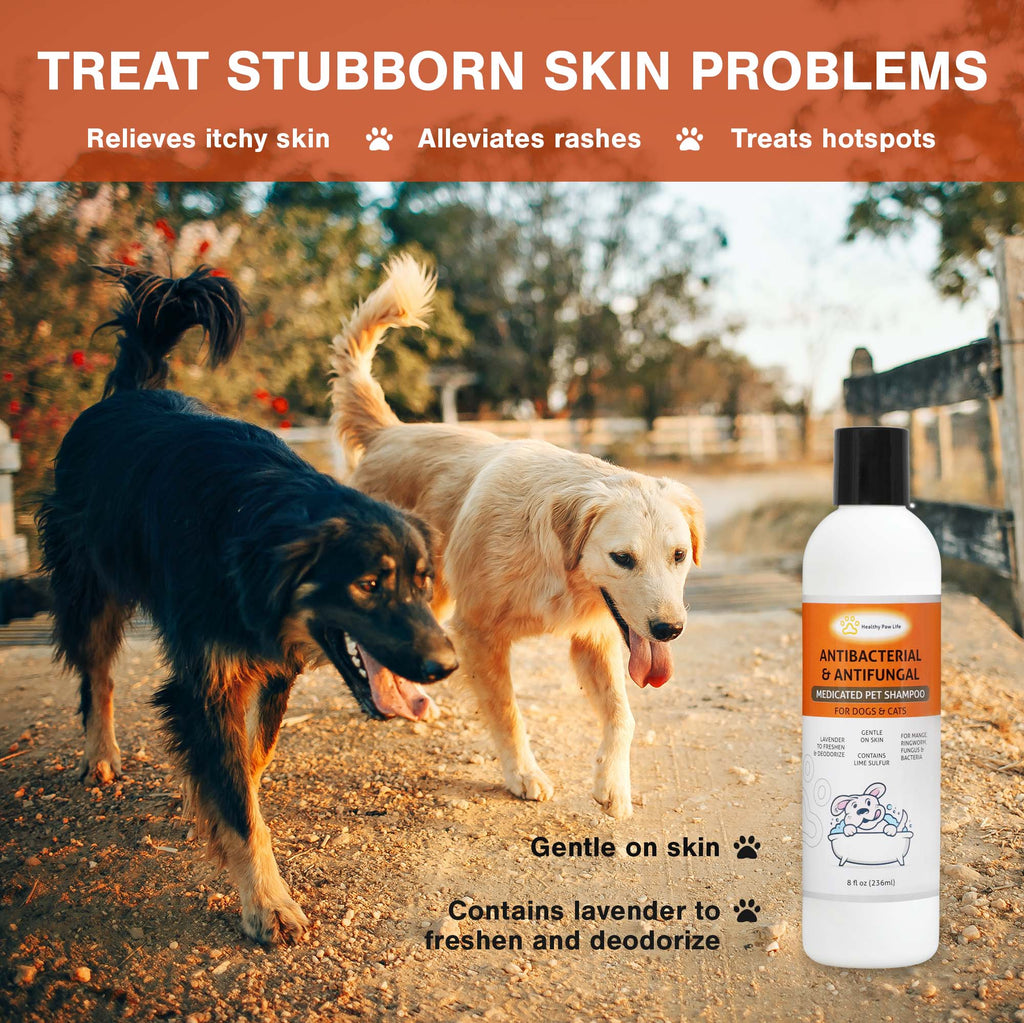 Lime Sulfur Pet Shampoo & Spray Bundle – 8 oz Set