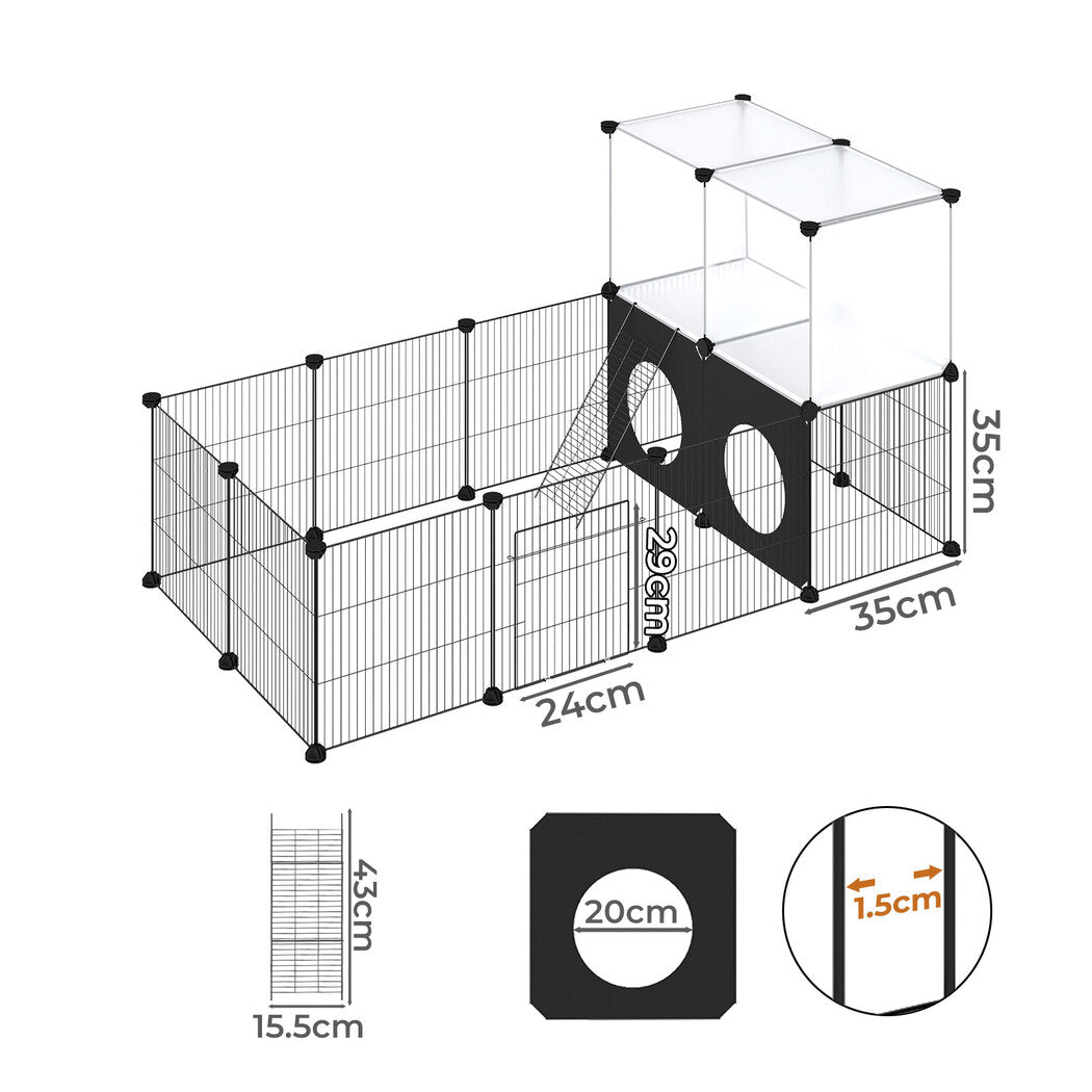 Pawz Guinea Pig Playpen Small Animal Cage DIY  Fence